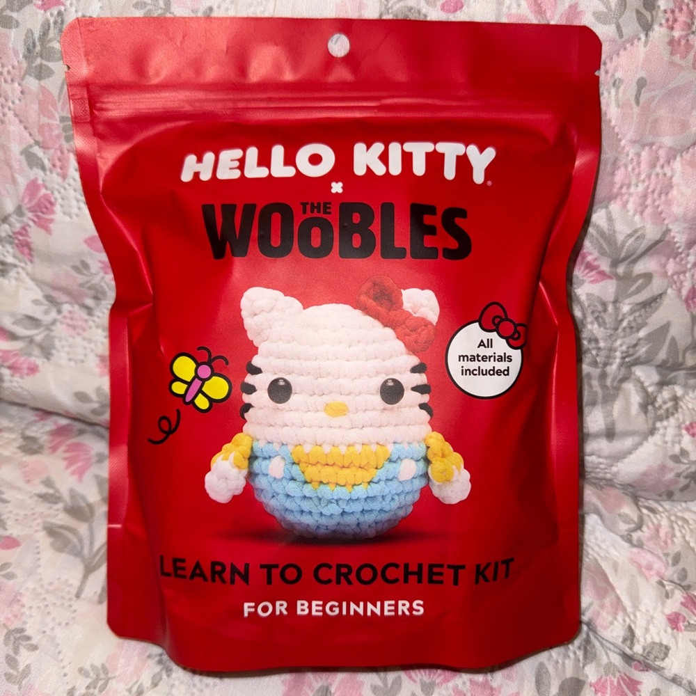 The Woobles x Hello Kitty Crochet